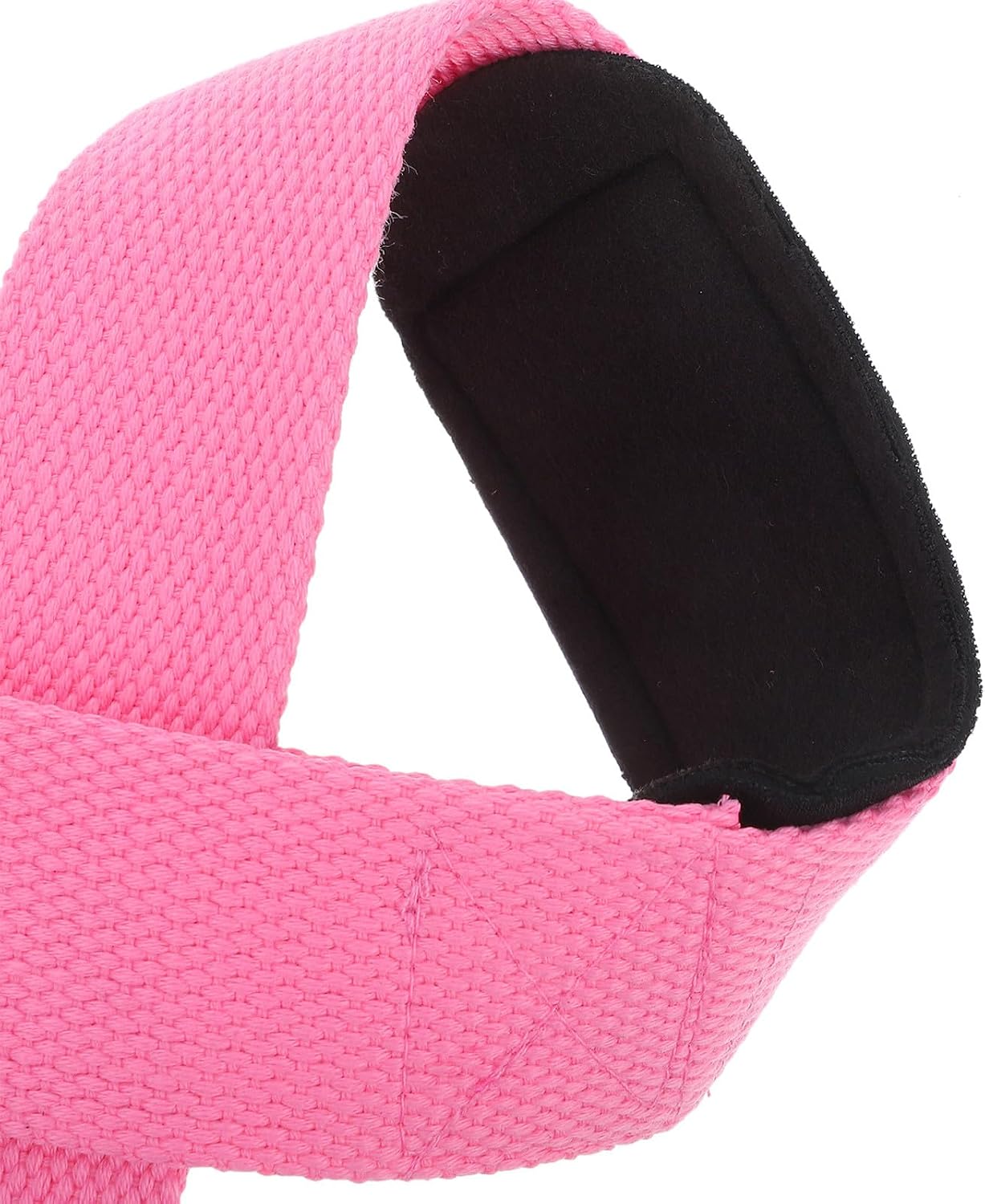 Anti-Slip Wrist Support Weightlifting Straps with Silicone Grip Wrist Brace for Sports Fitness 1 Pair Pink Protective Bands for Gym Training and Deadlift
