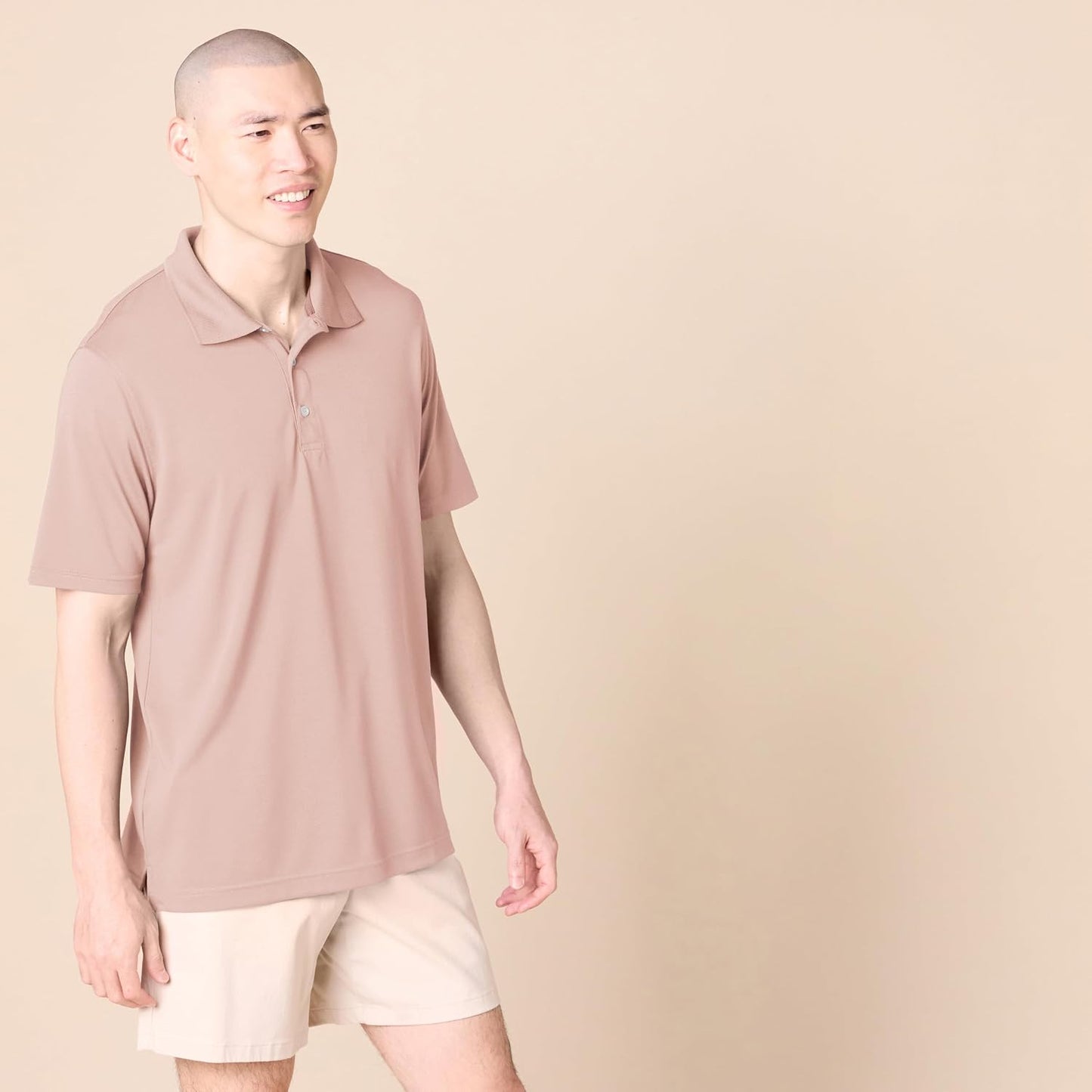Amazon Essentials Men's Regular-Fit Quick-Dry Short-Sleeve Golf Polo Shirt