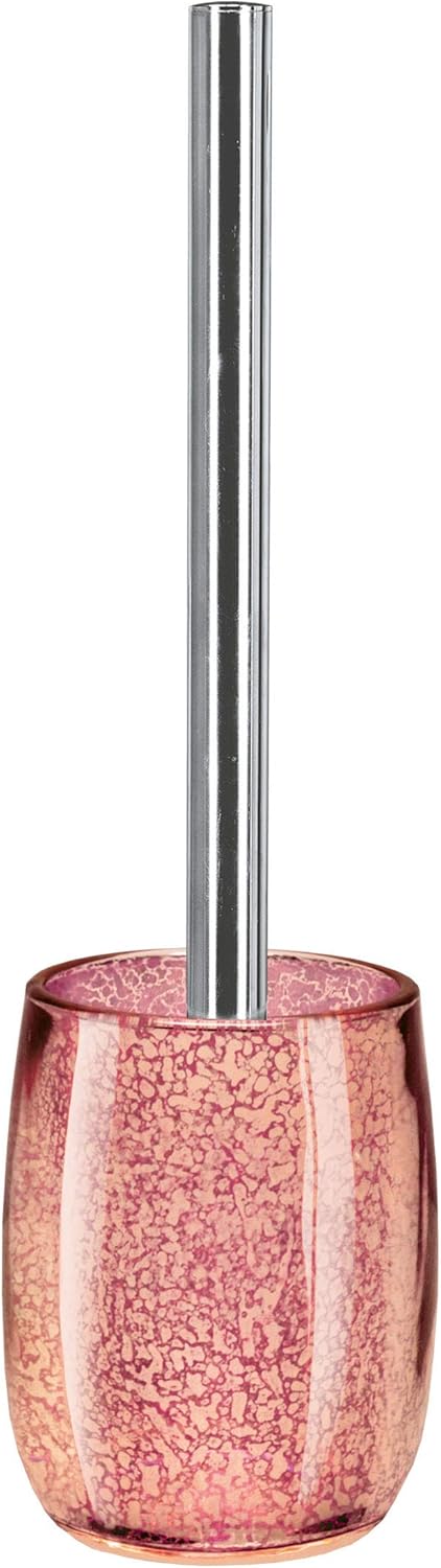 Kleine Wolke Mercury Accessories Glass Coral Toilet Brush Holder