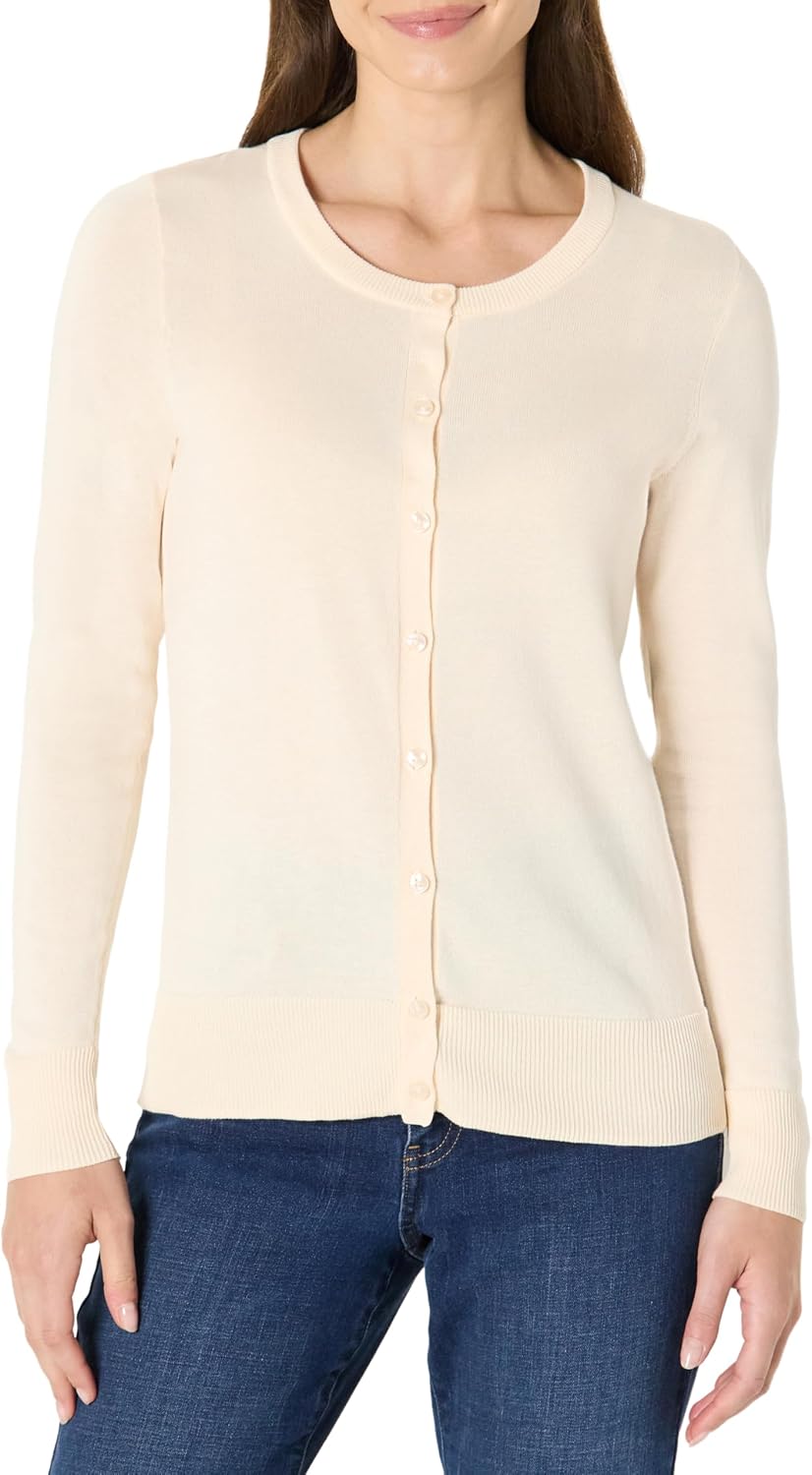 Amazon Essentials Women's Lightweight Crewneck