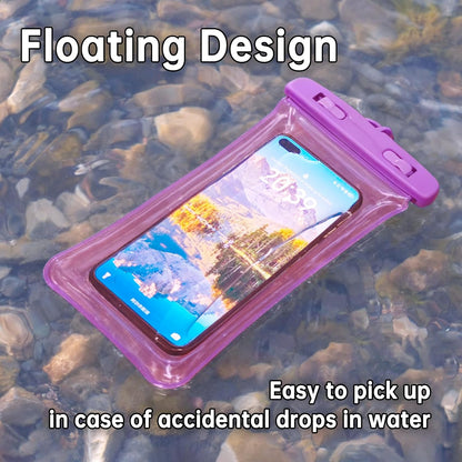 2 Pack Waterproof Phone Pouch, Waterproof Phone Case，Compatible with iPhone 17 16 15 14 13 Pro Max, IPX8 Cellphone Dry Bag Beach Cruise Ship Essentials 8.3"(Blue+Pink)