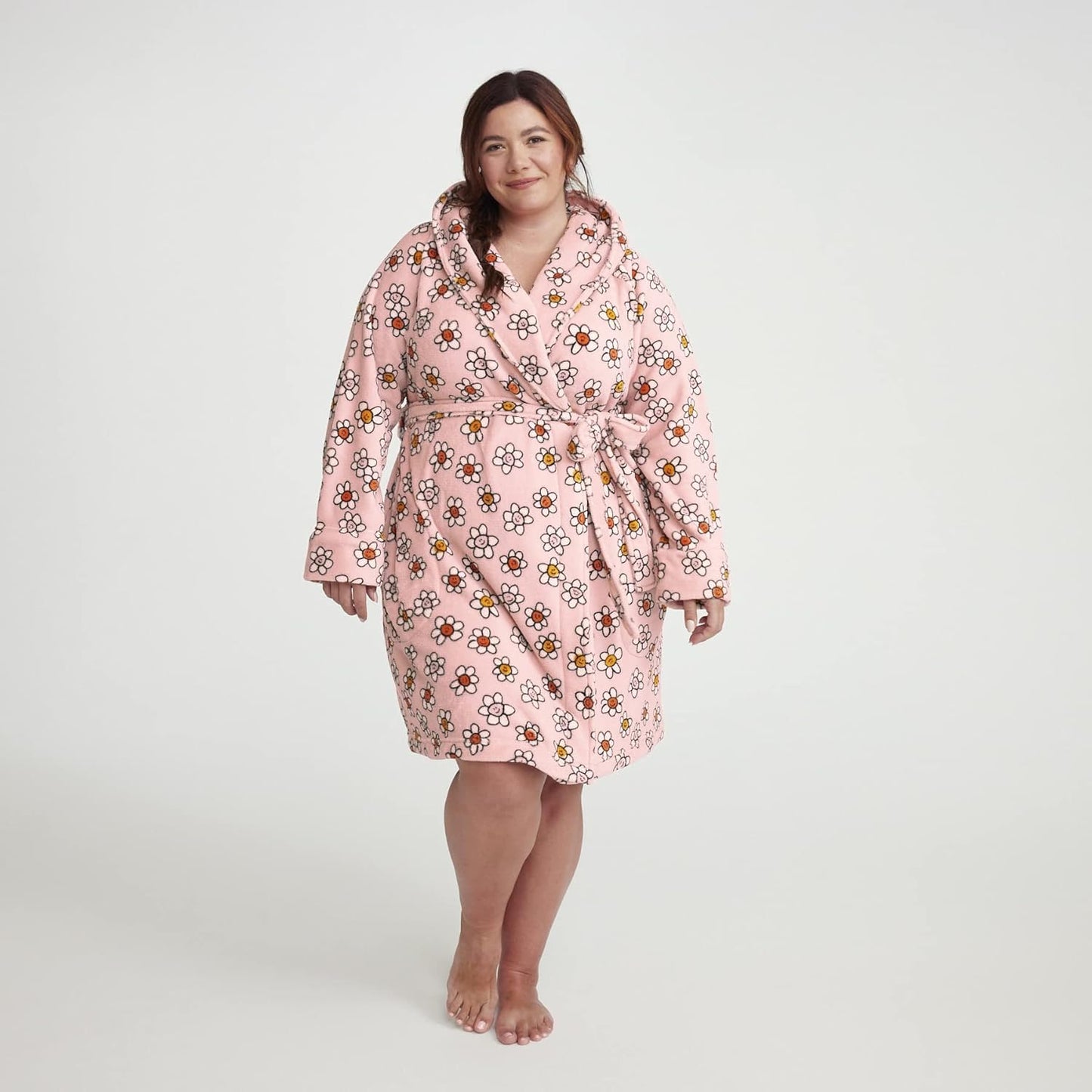 Vera Bradley Lightweight Fleece Robe (Extended Size Range)