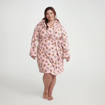 Vera Bradley Lightweight Fleece Robe (Extended Size Range)