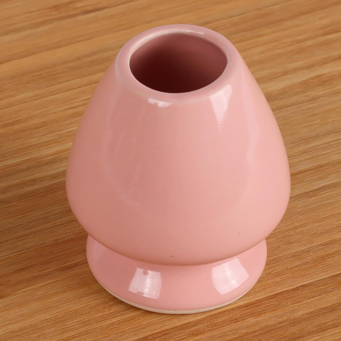 BambooMN Matcha Tea Whisk Holder, Pink, 1 Piece
