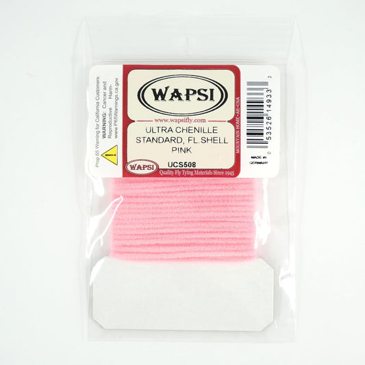 Ultra Chenille Color: Fl. Shell Pink; Size: Standard ("0")