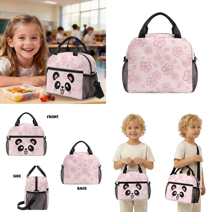 COEQINE Customized Preschool School Bag For Kindergarten with Lunchbox Toddler Backpack for Girls Padded Straps and Breathable Back Panel Elementary Cat Pink Bow Heart Cute Bookbag,13 In