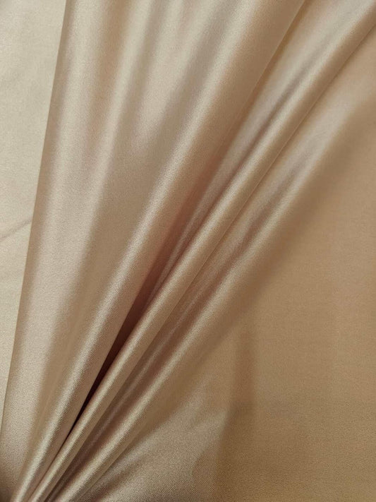 100% Silk Dutchess Satin Reversable Pink Peach and Pink Color [22053]