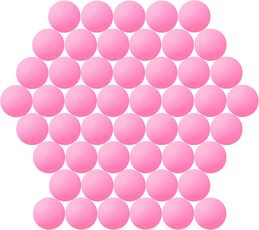 40MM Ping Pong Balls, 50 or 80 Pack Assorted Colored Plastic Balls for Beer Pong, Arts and Craft