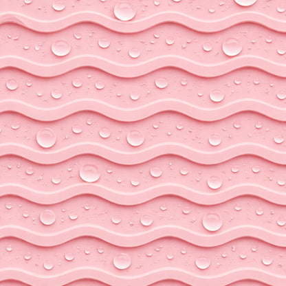 Silicone Drying Mat 16 × 12 – Pink Rose Non-Slip Sink Mat for Kitchen Counter, Heat-Resistant Food-Grade Dish Pad, Easy-Clean Multipurpose Drawer Liner (Pink Rose, 16" x 12")