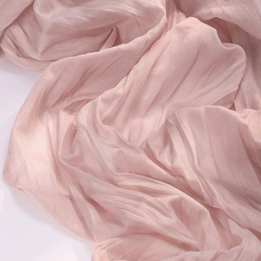 Socomi 3pcs Pink Cheesecloth Table Runner Summer Boho Rustic Gauze Dusty Pink Farmhouse 120 inch 10FT Cheese Cloth Sheer Runner for Wedding Party Baby Shower Birthday Home Decor