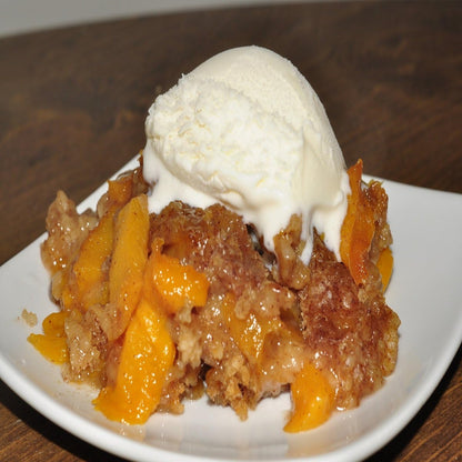 Peach Cobbler Fragrance Oil (4 oz Bottle) for Candle Making, Soap Making, Tart Making, Room Sprays, Lotions, Car Fresheners, Slime, Bath Bombs, Warmers……