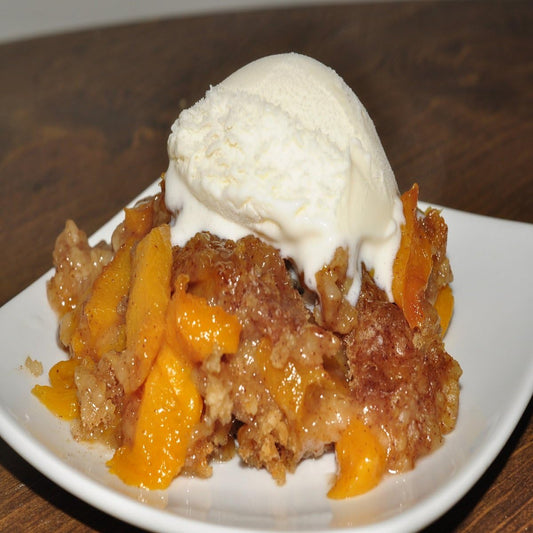 Peach Cobbler Fragrance Oil (4 oz Bottle) for Candle Making, Soap Making, Tart Making, Room Sprays, Lotions, Car Fresheners, Slime, Bath Bombs, Warmers……