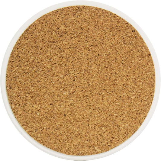 Coasters for Drinks Absorbent Round Liquid Marble Painting Gold Pink Ceramic Stone Anti Scratch Cork Housewarming Gifts Wedding Living Room Office Decoration Bar 3.9Inch Set of 4