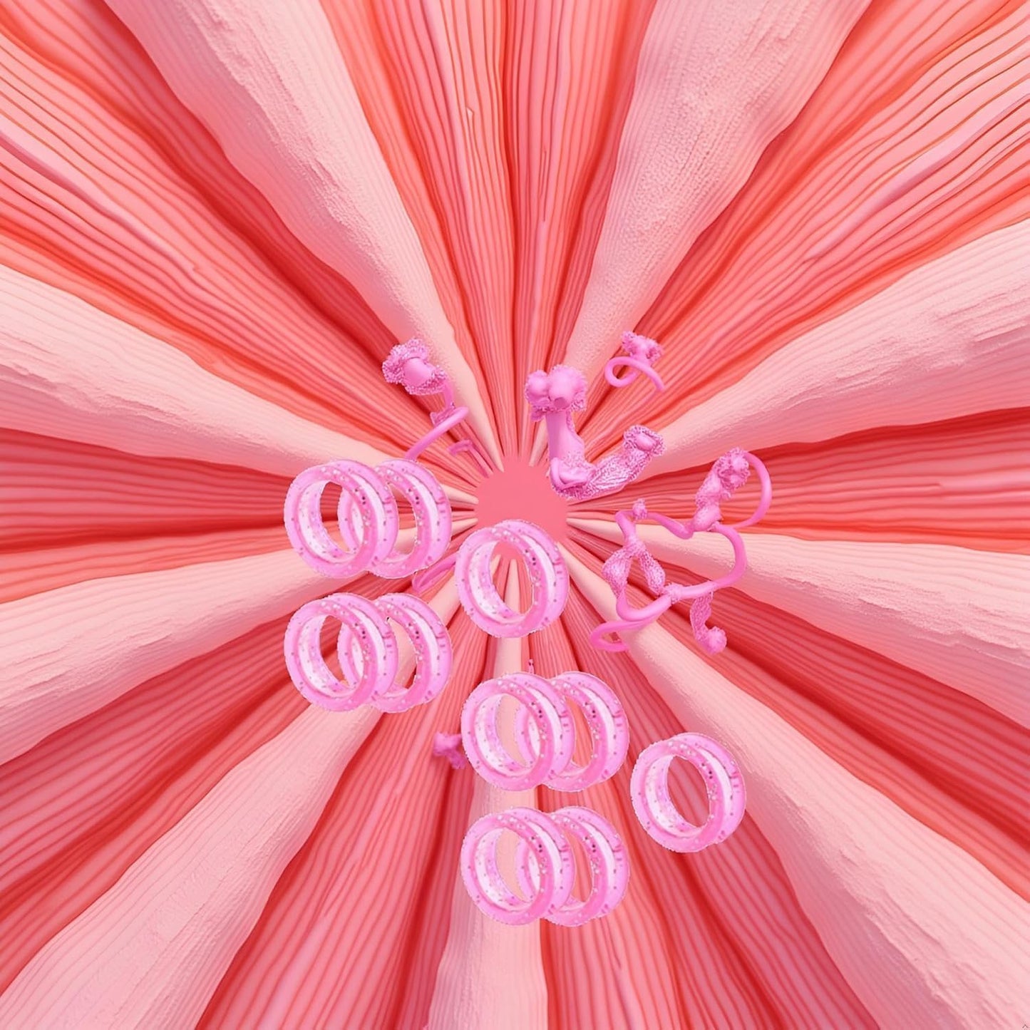 10Pcs Pink Silicone Scissors Finger Rings Grips Grooming Shear Thumb Inserts Finger Protector Ring for Barber Hair Cutting Scissors Pet Shears Hair Cutting Shears Hair Cutting Tools