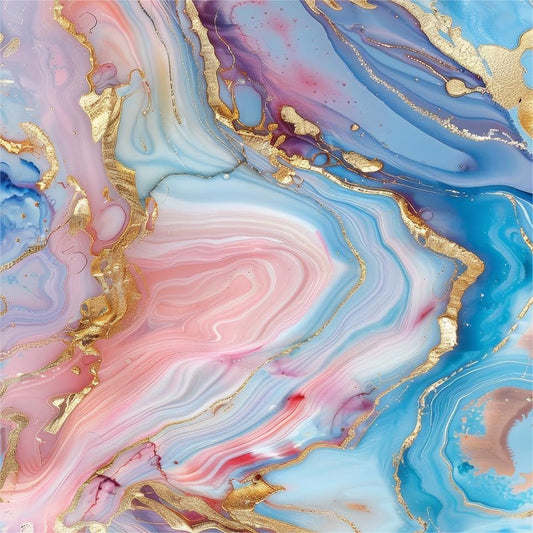 Modern Pink Blue Yellow Marble Abstract Colorful Peel and Stick Wallpaper Contact Paper Vintage Vinyl Stick on Wall Paper for Bedroom Bathroom Kitchen Cabinet Renter Friendly