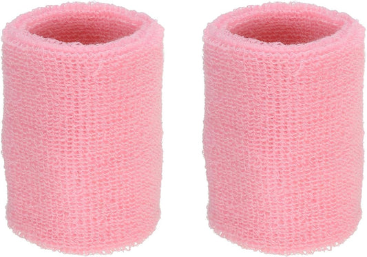 PATIKIL Sports Wristband Athletic Terry Cloth Absorbent Wrist Sweatband for Tennis Basketball Working Out Running
