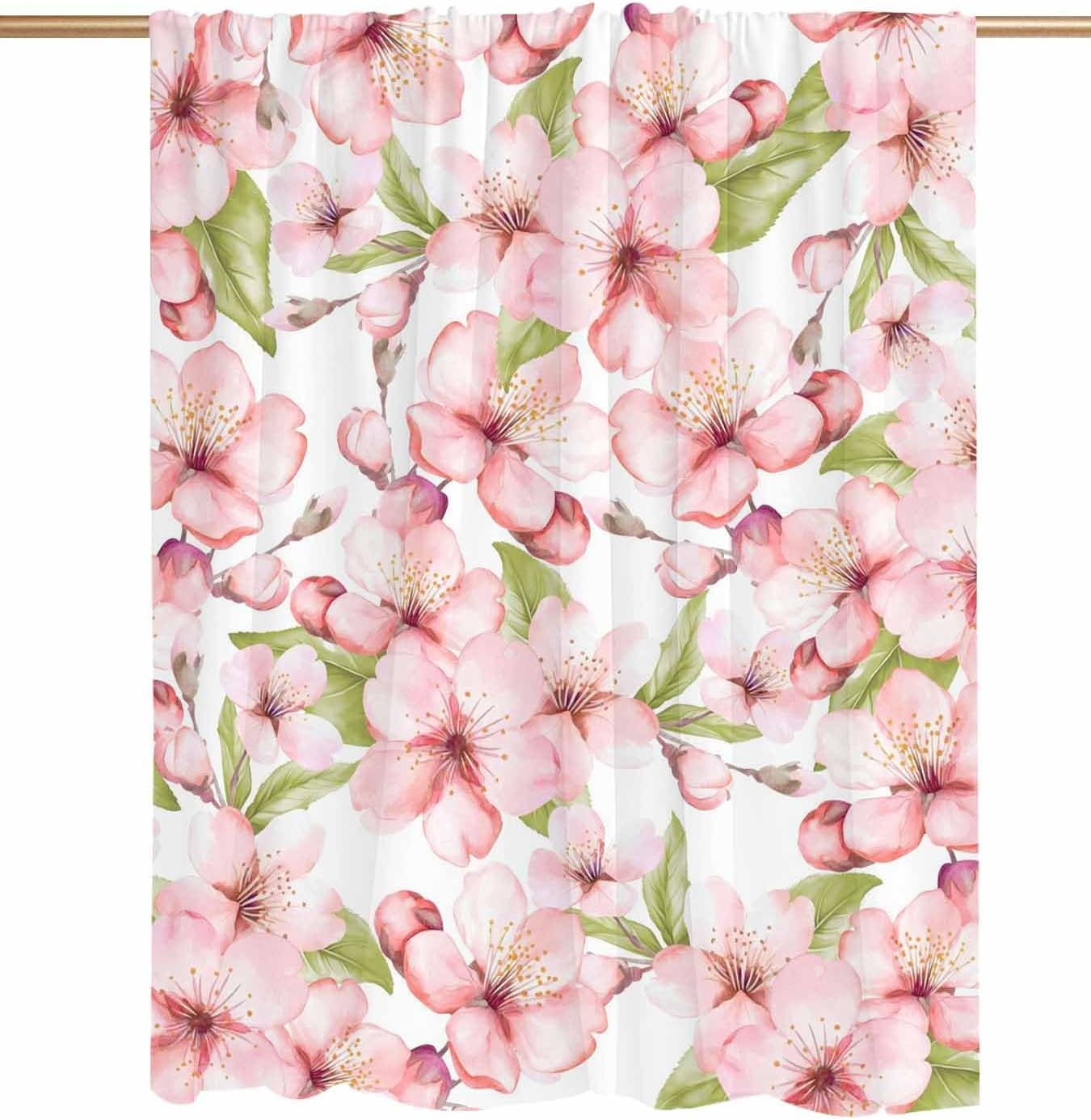 Cooling Blankets for Hot Sleepers Spring Peach Blossom Country Pink Floral Farm Lightweight Breathable Summer Blanket Cold Touch Fabric Throw for Bed, Couch, Sofa 40"x60"
