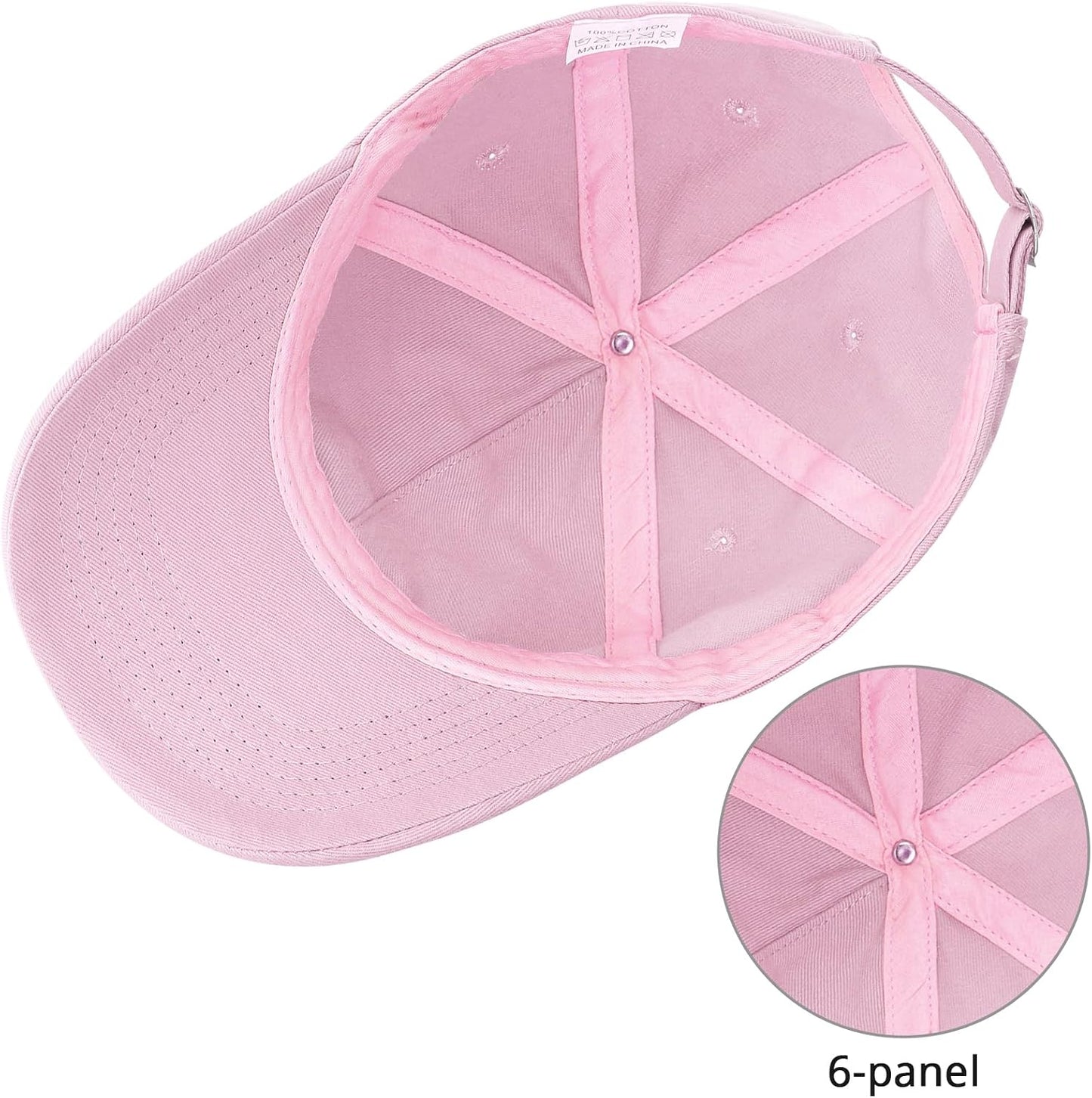 Komorebi Baseball Cap Women Men Vintage Washed Distressed Hats Adjusted Cotton Dad Hat Adjustable Trucker Headwear