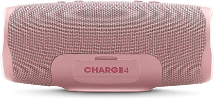 JBL Charge 4 Waterproof Portable Bluetooth Speaker- Pink (Renewed)