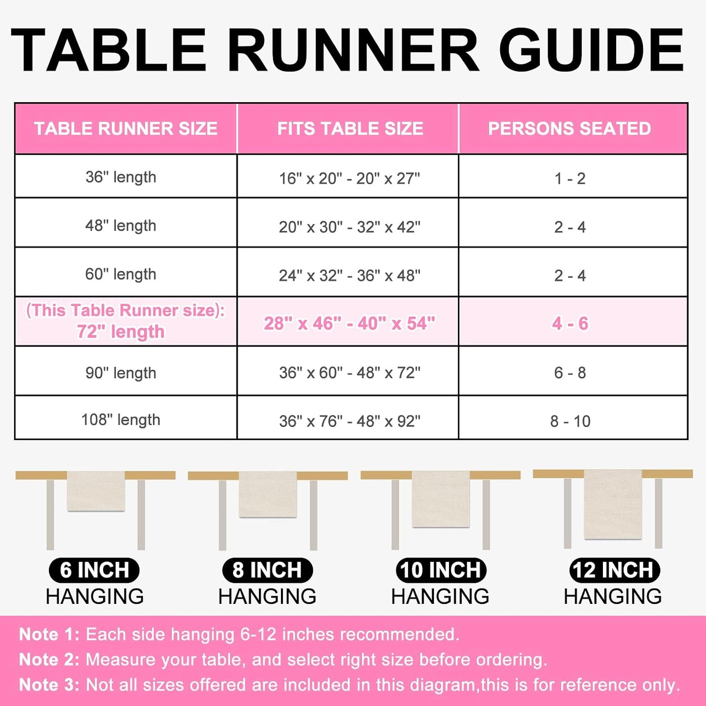 FYSUIMU Pink Bow Dot Table Runner 3D Bow Knot Plush Faux Fur Dining Table Cover for Coquette Party Home Kitchen Decoration, 13 x 72 Inch