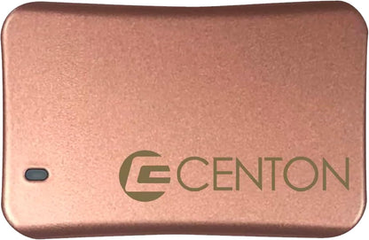 Centon External SSD (Rose Gold Metallic), USB-C 3.2 Gen 2, 1000GB