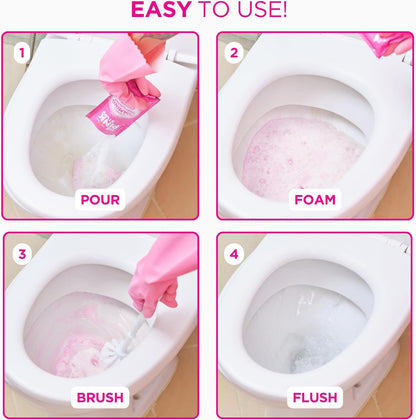Stardrops - The Pink Stuff - The Miracle Power Foaming Toilet Cleaner - 2 Treatments - Self Activating Pink Foam Pack of 1 (7 Ounce)