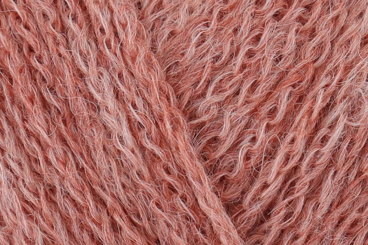 Drops Sky Yarn - 74% Baby Alpaca, 8% Merino Wool, 18% Polyamide - 20 Shades - 50g DK Weight. Color 19 Peach