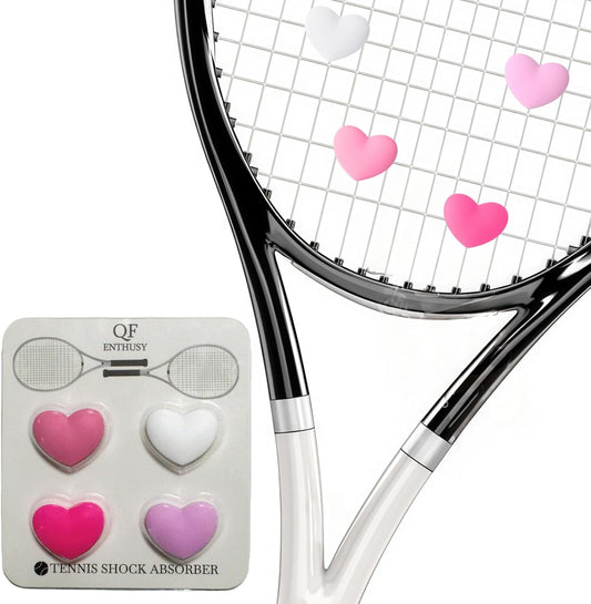 Heart Tennis Dampener, Tennis Racket Vibration Dampener - Cute Racket Shock Absorber