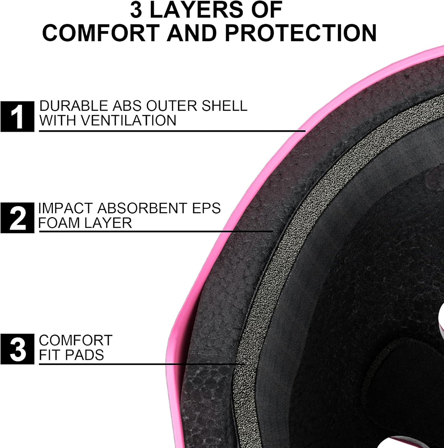 67i Bike Helmet Skateboard Helmet for Adult Cycling Bicycle Scooter Helmets for Men Women Adjustable for Multi-Sport Bicycle Scooter Inline Cycling Skateboarding