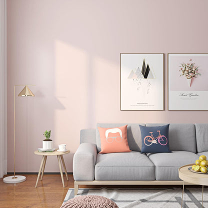 Livelynine Pastel Pink Wallpaper Peel and Stick Light Pink Contact Paper Waterproof 15.8x78.8 Removable Blush Girly Wall Paper for Bedroom Girls Room Nursery Bathroom Kitchen Vinyl Wrap for Cabinets