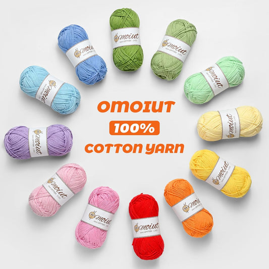 3 Pack Cotton Yarn for Crocheting, Baby Yarn for Crocheting Soft, 393yds / 5.29oz Fluffy Amigurumi Crochet Yarn, 5 Ply 100% Milk Cotton Yarn for Puzzle、Socks、Clothes(3 Pink)