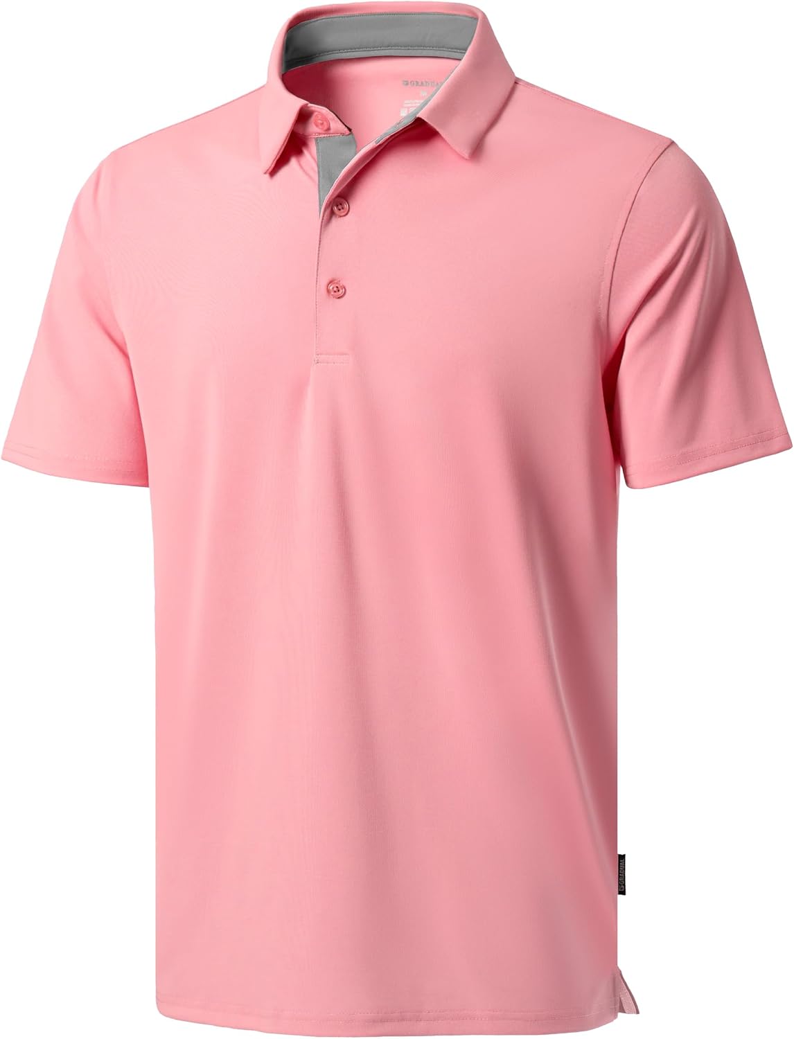 Men's Golf Shirts Dry Fit Moisture Wicking Performance Short Sleeve Collared Polo Shirts for Casual Athletic Business