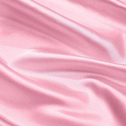 12 Pack Pink Satin Table Runners, 13 x 72 Inches Silky Short Table Runner Decor, Bright Smooth Luxury Party Table Runner Decorations for Birthday Holiday Banquet