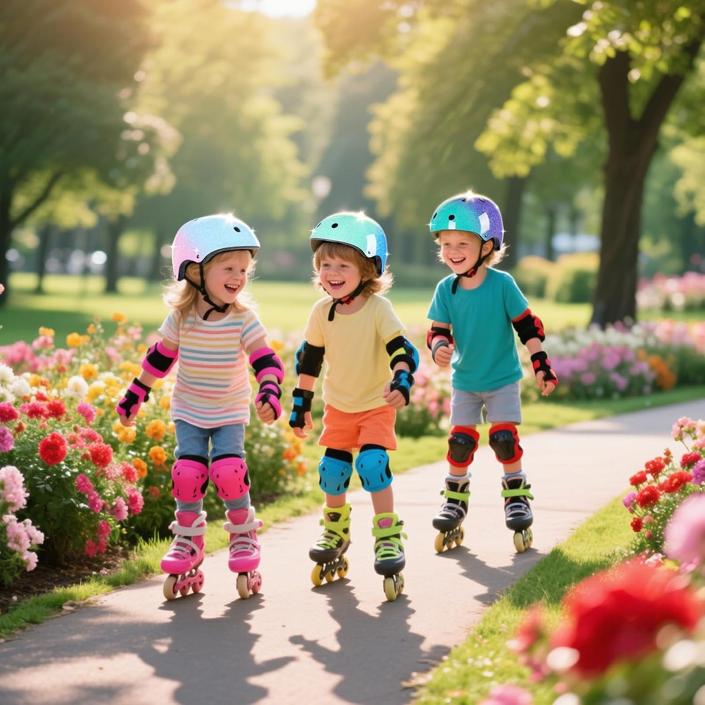 Kids Bike Helmet for 3-5-8-14 Years Kids Girls Boys Youth Bicycle Helmet for Scooter Balance Bike Roller Skating Skateboard Helmet