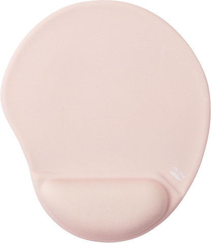 Mr. Pen- Ergonomic Mouse Pad with Wrist Rest, Blush Pink Breathable Fabric with Memory Foam Cushion, Non-Slip Rubber Base, Gel Mouse Pad with Wrist Support