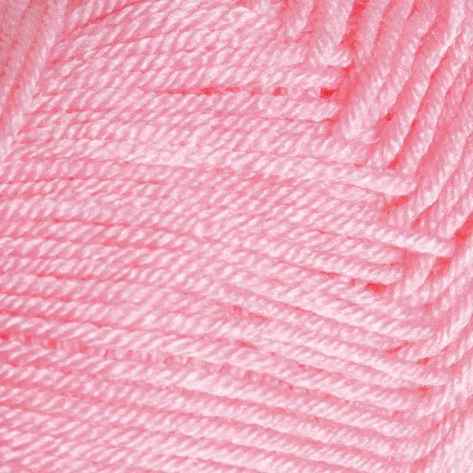 Knit Picks Brava Pink 100% Acrylic Worsted Weight Soft Yarn for Knitting, Crocheting, Knitting Machine use, Medium Weight 4 Yarn for Washable Projects (Cotton Candy)