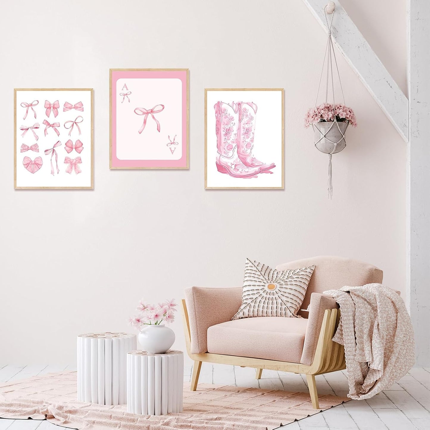 6 Pack Coquette Diamond Art Kits for Adults, 5D DIY Pink Diamond Painting Kits for Beginner, Cute Diamond Dots Full Drill Crafts for Gem Art Dot Art for Adults Home Wall Decor for Teens Girls 10x12in
