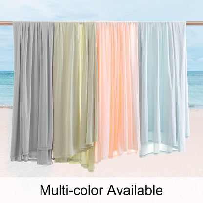 LLanCL Cooling Blanket Queen Size, Summer Blanket with Extreme Thin Design, Japanese Cooling Fiber Absorbs Body Heat, Lightweight Soft Cold Sheet for Sleeping Cool Bed(Queen Size 96" x 90" Pink)
