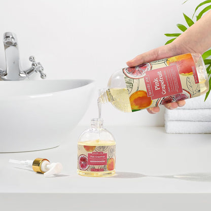 ROMIIE ZOI Liquid Hand Soap Refill, Pink Grapefruit, Gentle & Moisturizing Formula, 750 ML/ 26 FL OZ