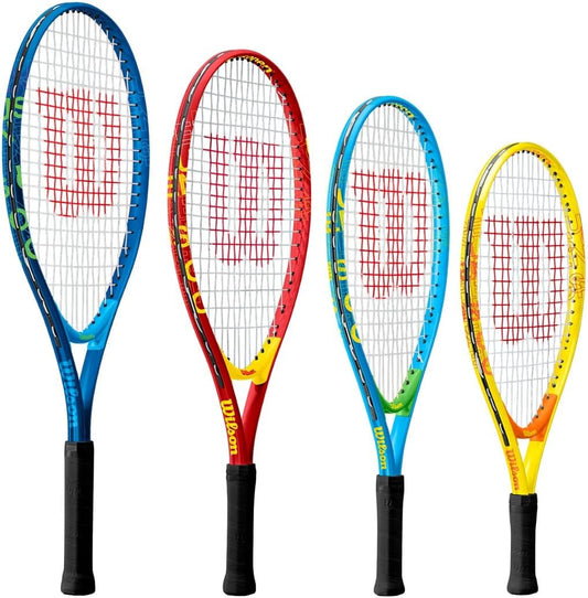 Wilson US Open Junior Tennis Racquet Bundled with an Advantage 2.5 Tennis Bag - Perfect Starter Set for Kids Age 3-10