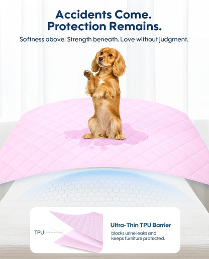 KASBAH Dog Cooling Blanket & Mat, Waterproof Pet Blankets for Couch, Bed and Car Seat, Washable Reversible Dog Blanket Throw (Cool & Warm), Q-MAX >0.5, 40 x 56 Inch
