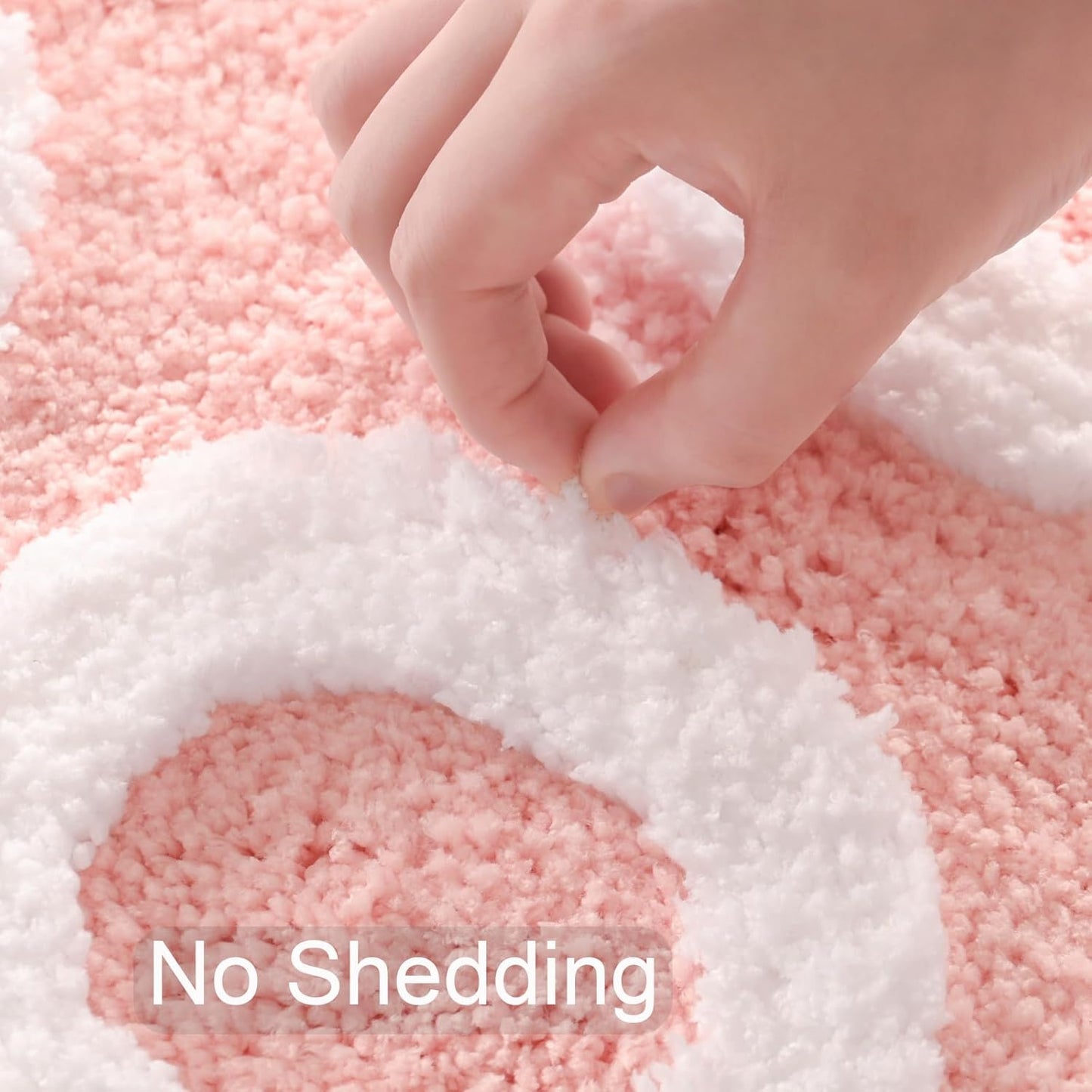 QJHOMO You Look Good Bath Mat Cute Pink Bathroom Rugs Funny Bath Rug, Non Slip Floor Mat Cool Home Decor, Soft Microfiber Bathmat Machine Washable Super Absorbent Carpet for Shower (16x24 inch)