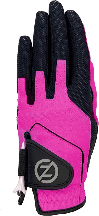 Zero Friction Compression-Fit Synthetic Golf Gloves, Universal Fit