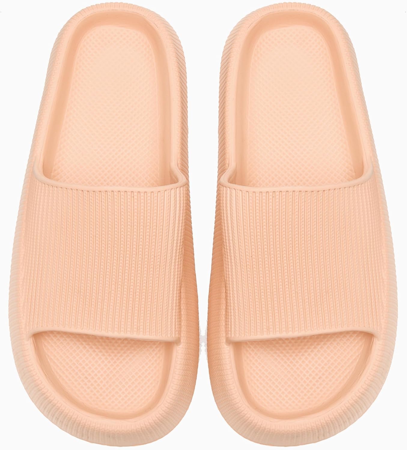 rosyclo Cloud Slippers for Women and Men, Pillow House Slippers Shower Shoes Indoor Slides Bathroom Sandals, Ultimate Comfort, Lightweight, Thick Sole, Non-Slip, Easy to Clean