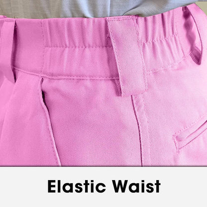 Golf Knickers Pink Microfiber (Plus Fours) for Men