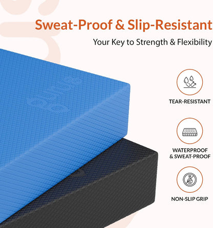 Gurus Balance Pad – High-Density Foam Balance Pad Physical Therapy for Stability & Strength, Exercise Foam Pad for Balancing, Non-Slip Lightweight Trainer for Home Gym & Rehab (Pink)