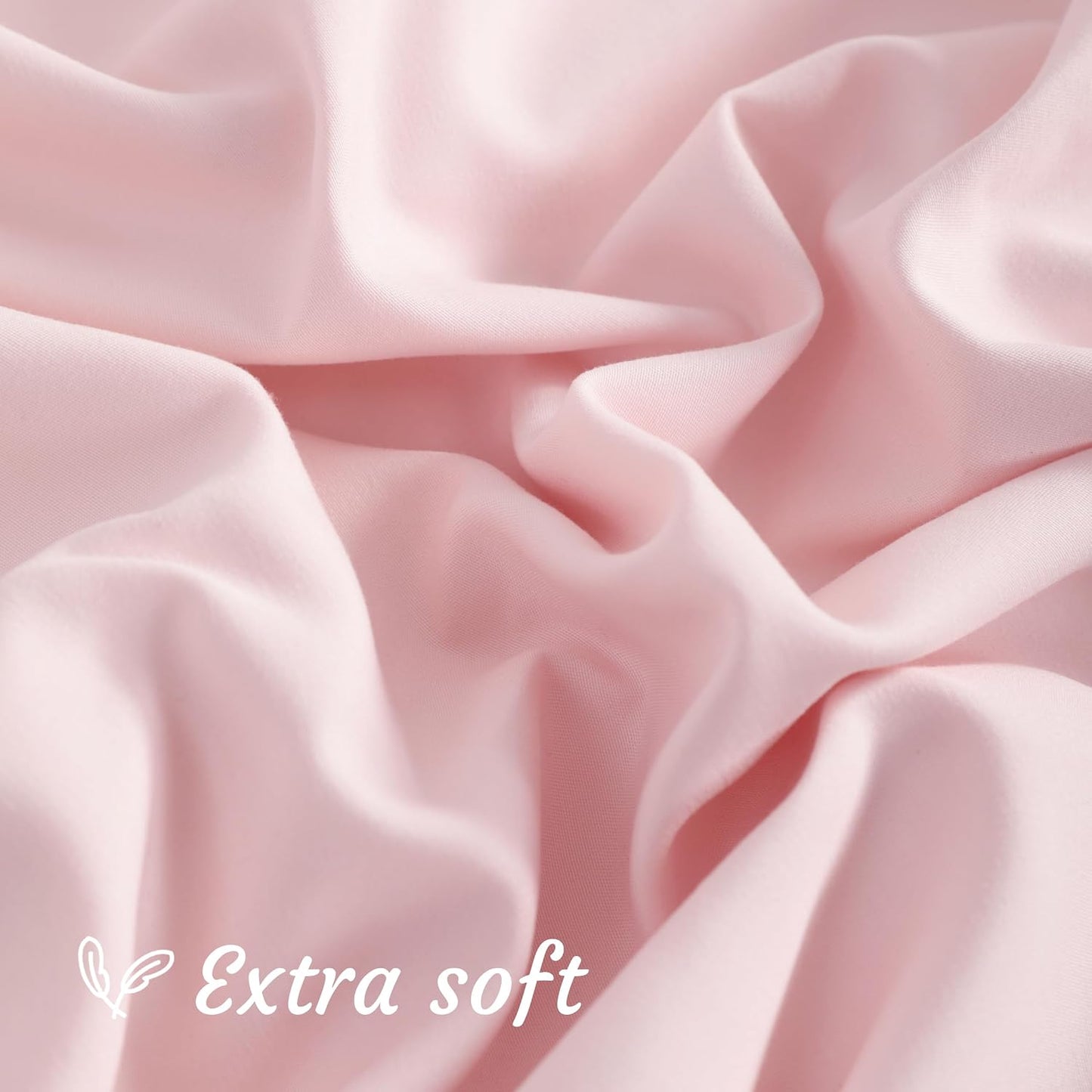 NTBAY Standard Pillow Cases Set of 2, 2 Pack Brushed Microfiber 20x26 Pillow Cases, Soft, Wrinkle, Fade, Stain Resistant Blush Pink Pillow Cases with Envelope Closure, 20x26 Inches, Blush Pink