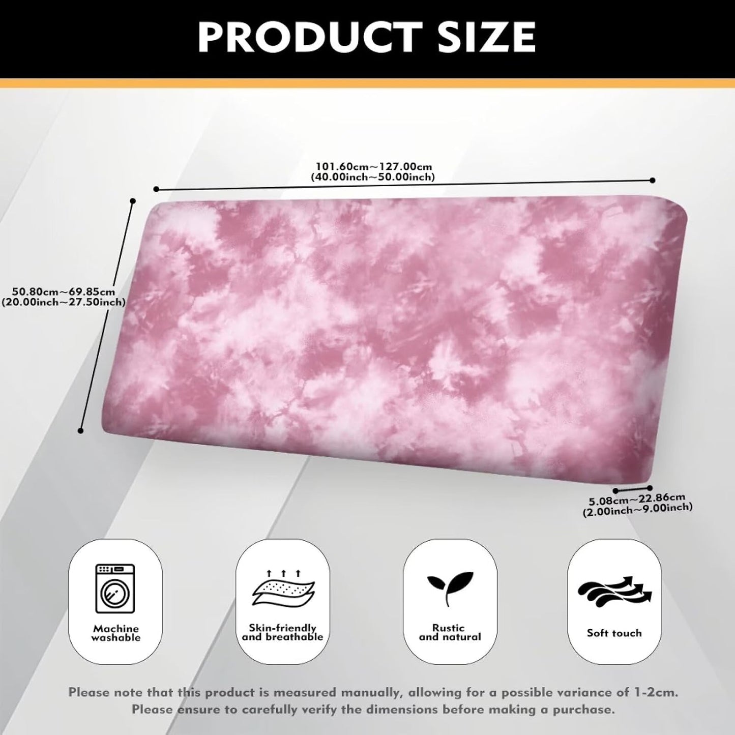 Pink Swoosh Cute Sofa Covers Waterproof and Washable Cushion Couch Covers for Sofa Sofa Cover with Adjustable Strap Soft Stretchy and Washable Elastic Sofa Cover
