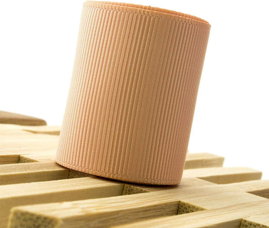 Summer-Ray 5 Yards Grosgrain Ribbon 1.5 Inches (38mm) Individual Colors (Petal Peach)