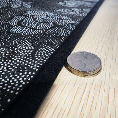 Boho Mid Century Area Rug Abstract Geometric Non Slip Carpet for Kids Girls Adults Minimalist Retro Aesthetic Decor Rug for Living Room Bedroom Playroom Backyard 3x5 Light Pink